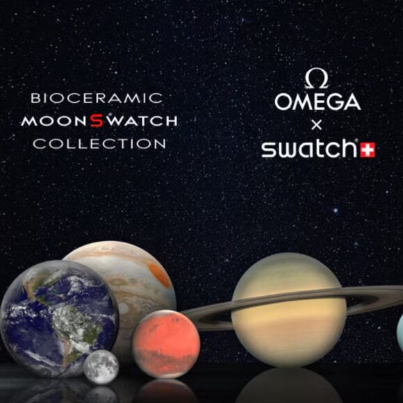 🇨🇭 MISSION TO MERCURY / OMEGA X Swatch Bioceramic Moonswatch Watch - Picture 10 of 10